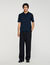 Polo in maglia con colletto con zip