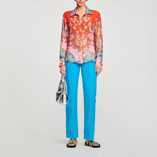 Camicia con stampa