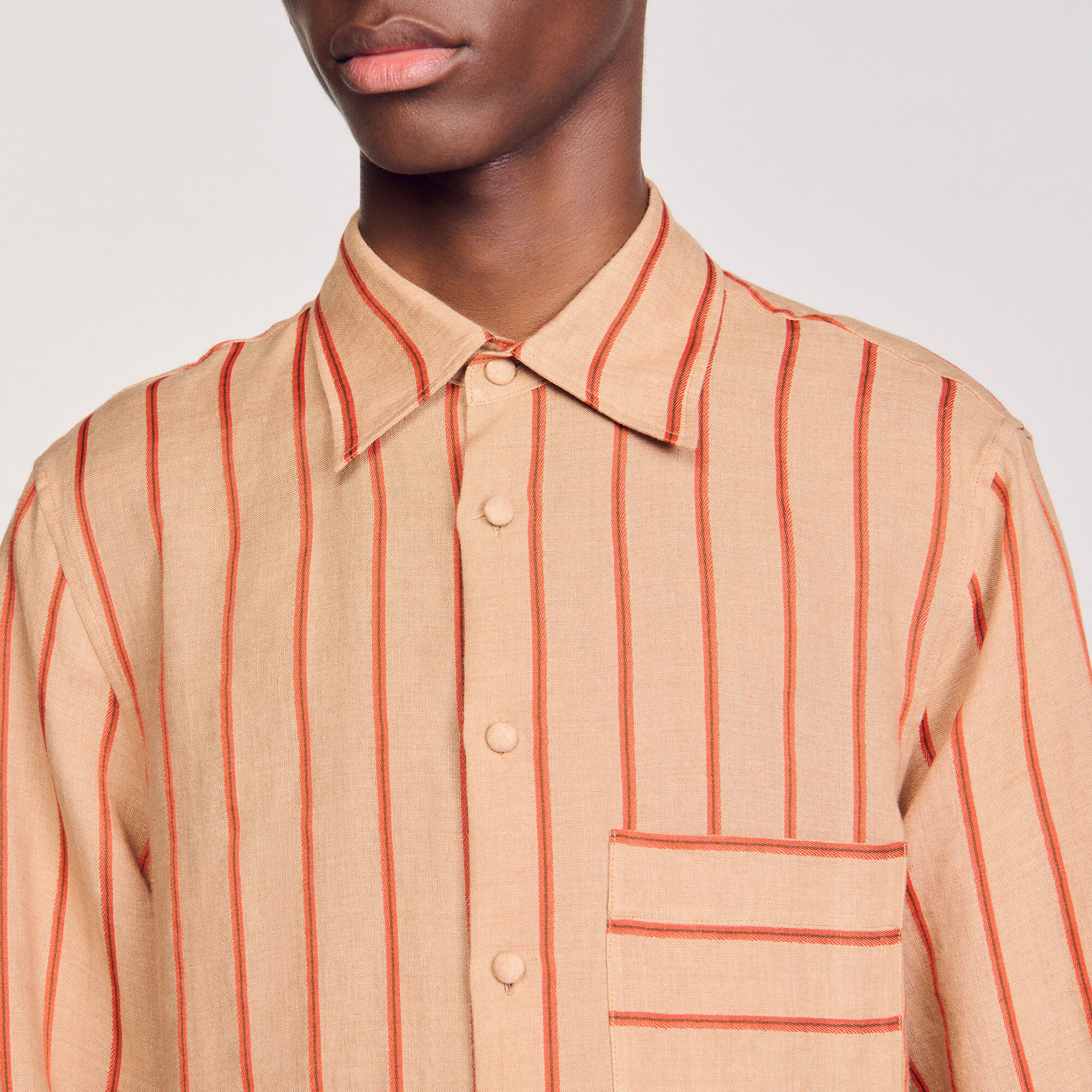 Camicia a righe