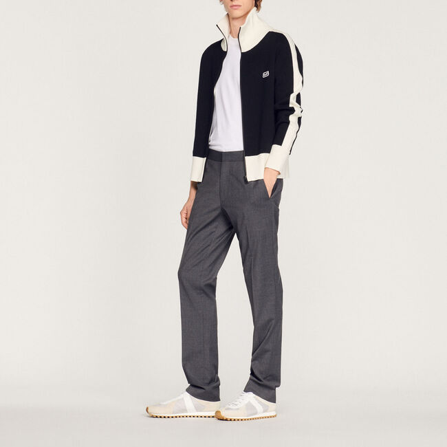 Pantaloni in lana vergine