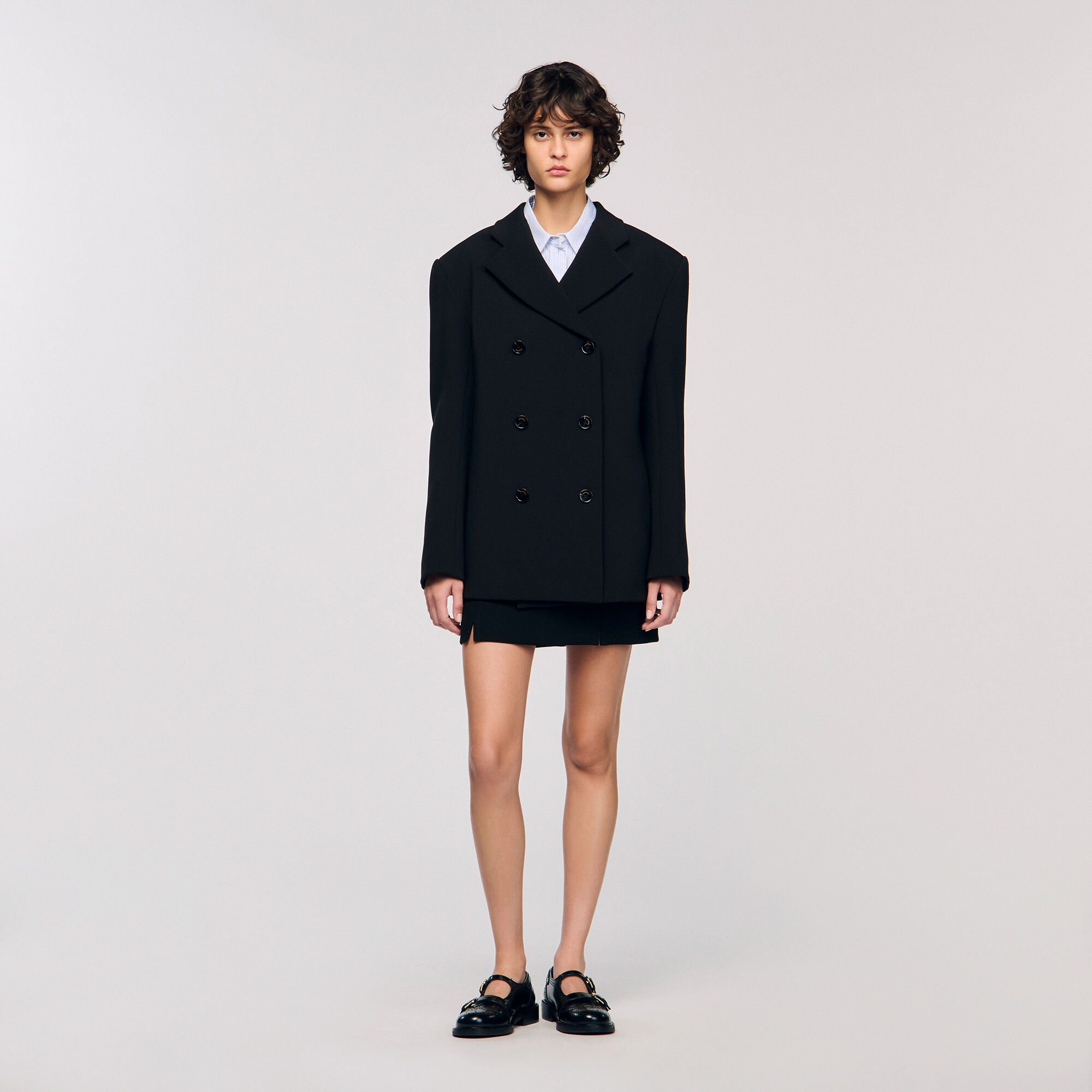 Giacca da tailleur incrociata