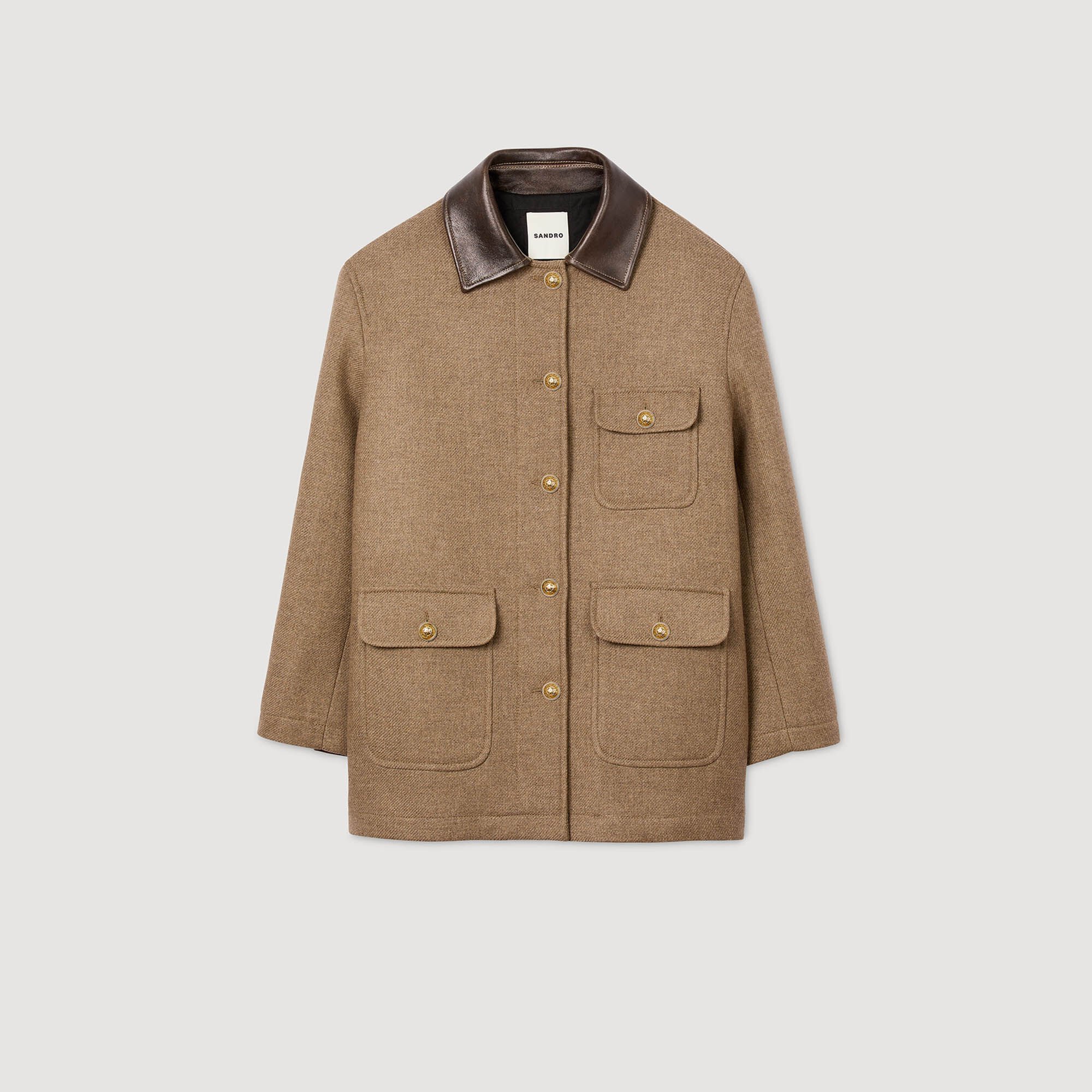 Cappotto in tweed