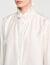 Camicia seta con collo arricciato