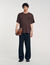 T-shirt oversize con fiore