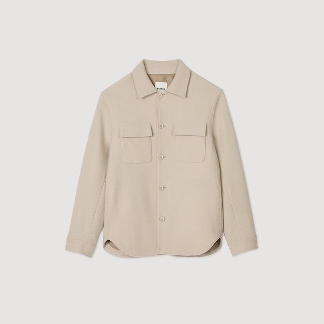 Overshirt con bottoni