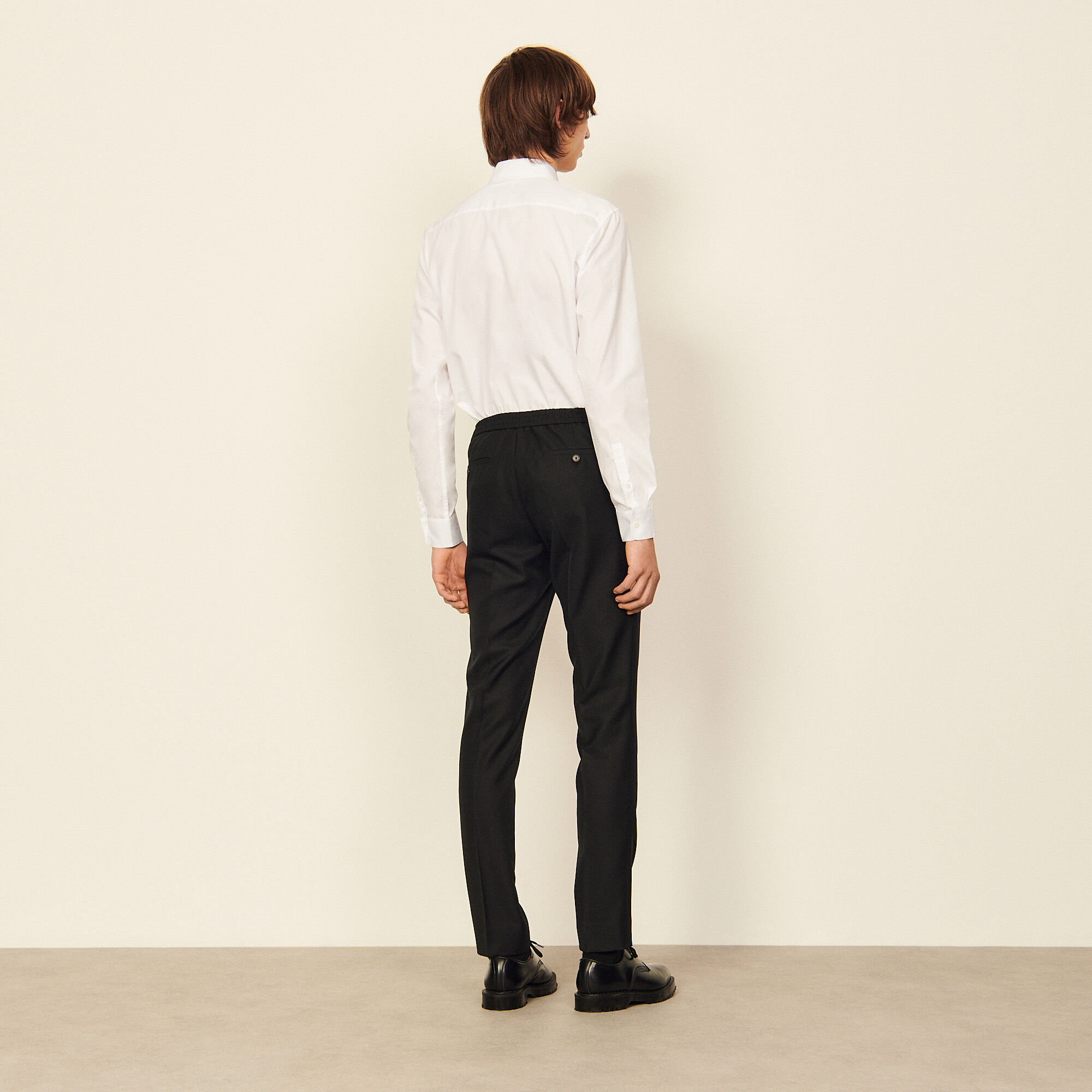 Pantaloni in lana vergine