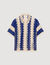 Cardigan in maglia bicolore