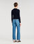 Cardigan corto con colletto polo