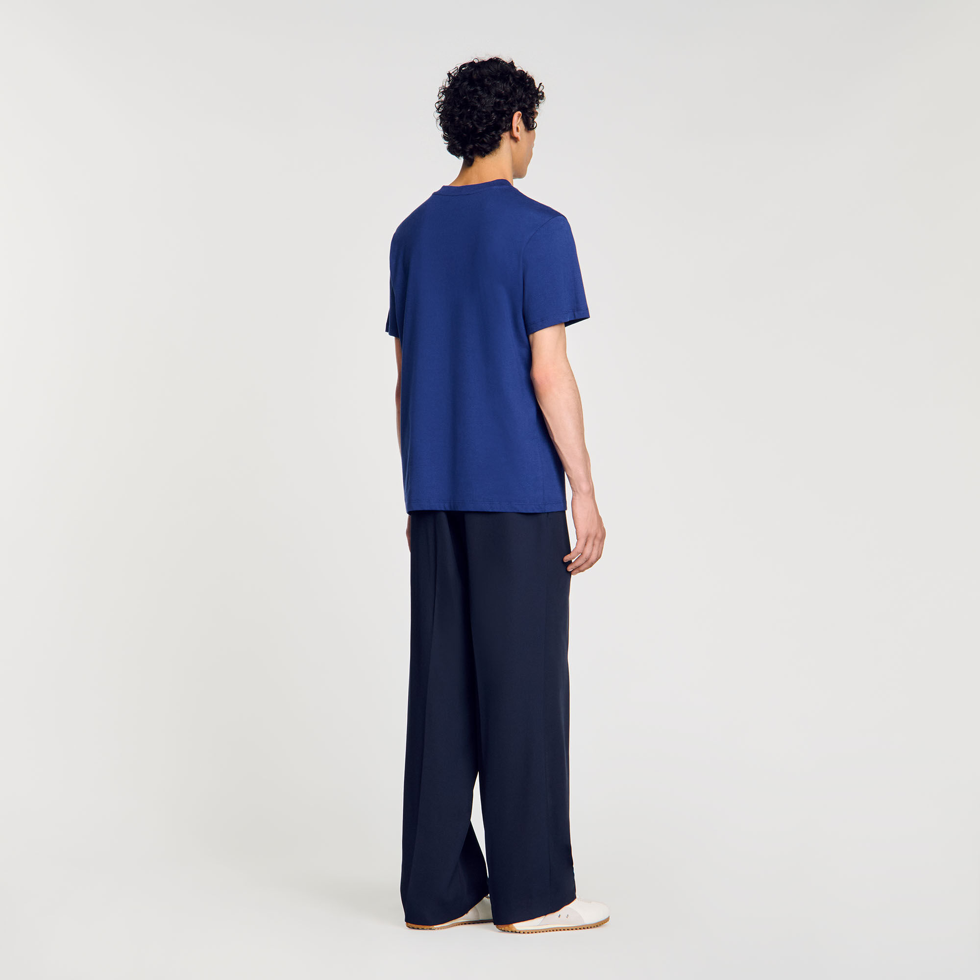 T-shirt in cotone con logo