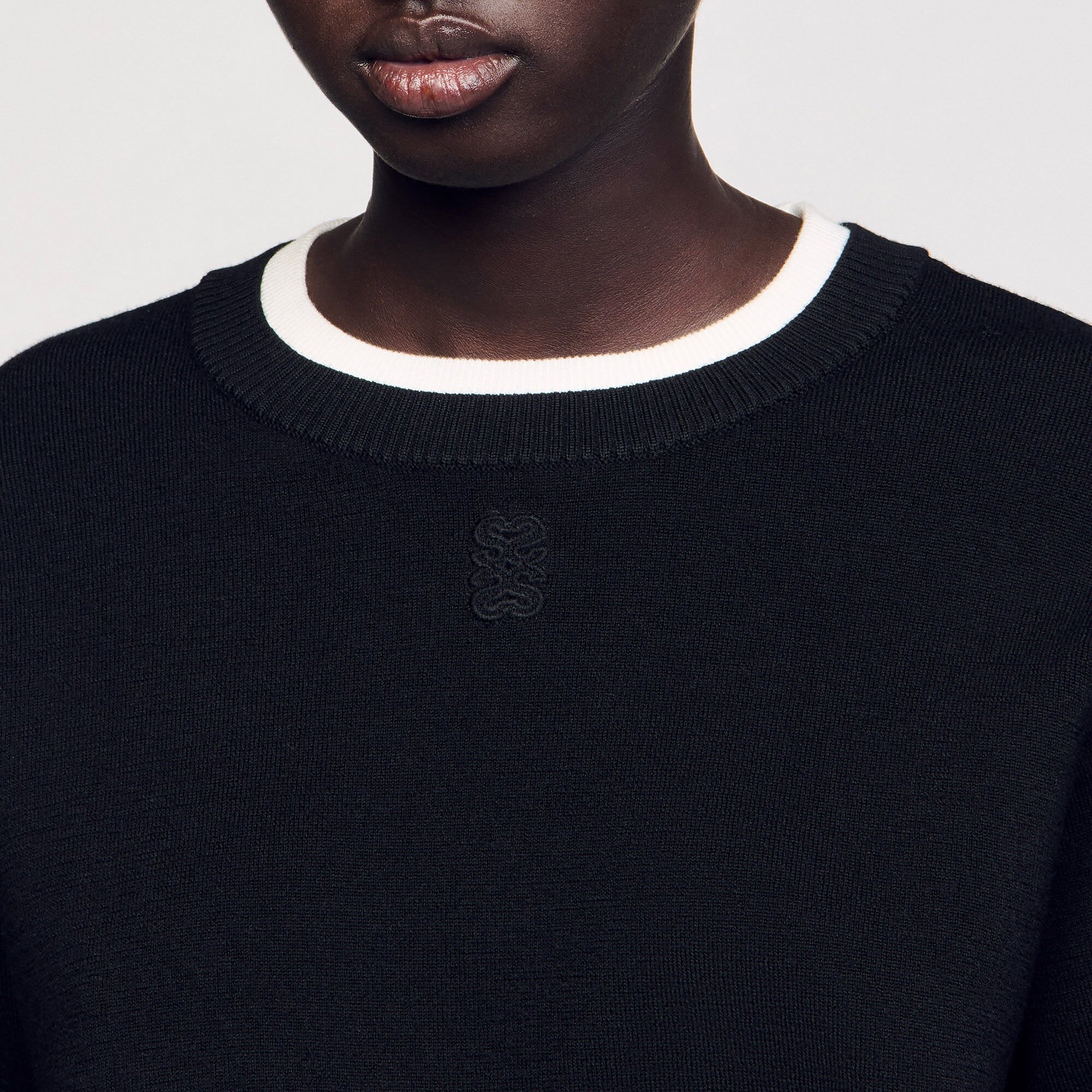 Maglione in misto lana