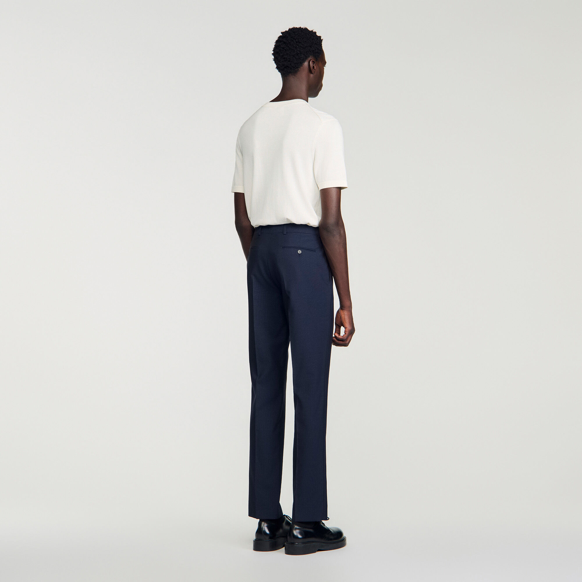 Pantaloni da completo in lana