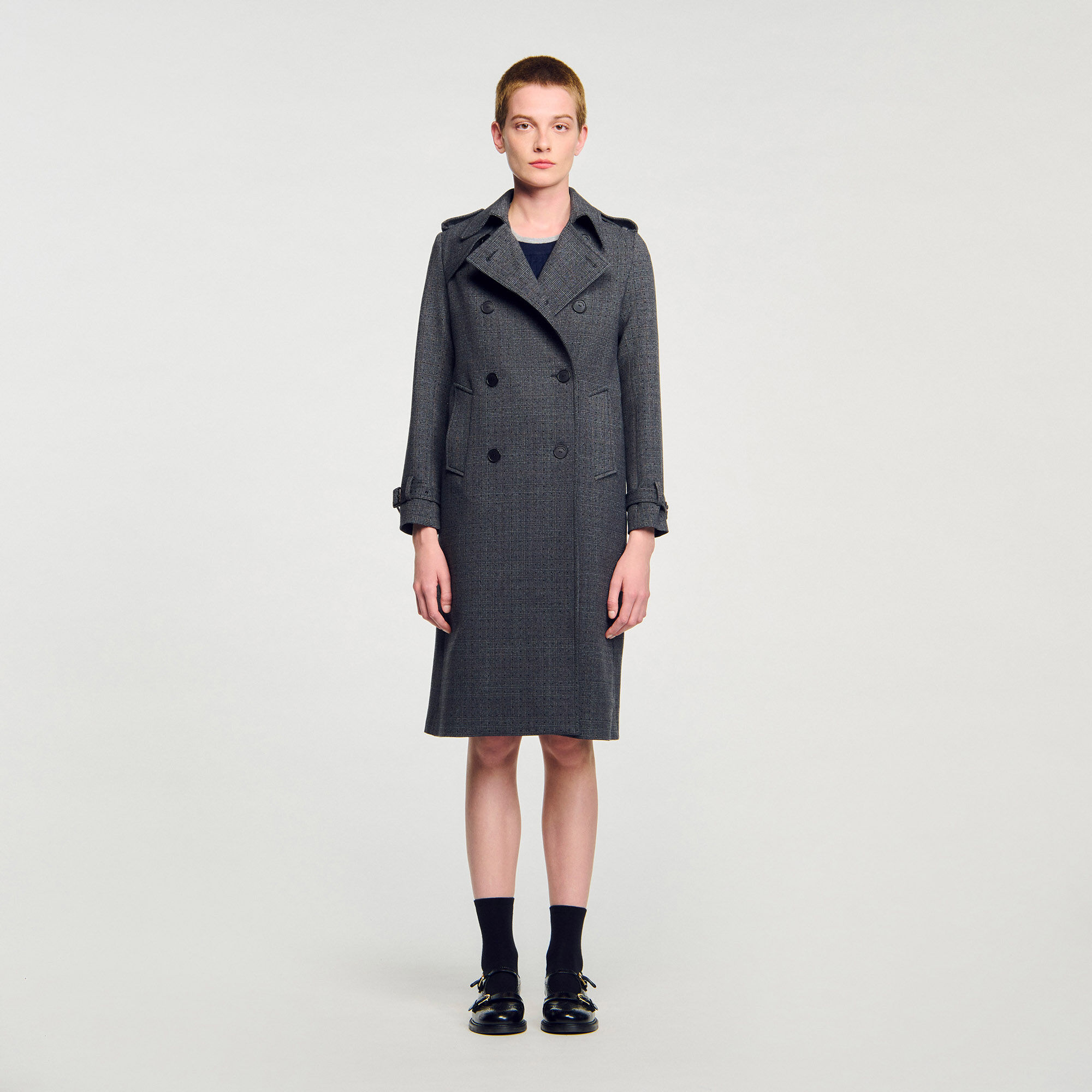Trench glitterato
