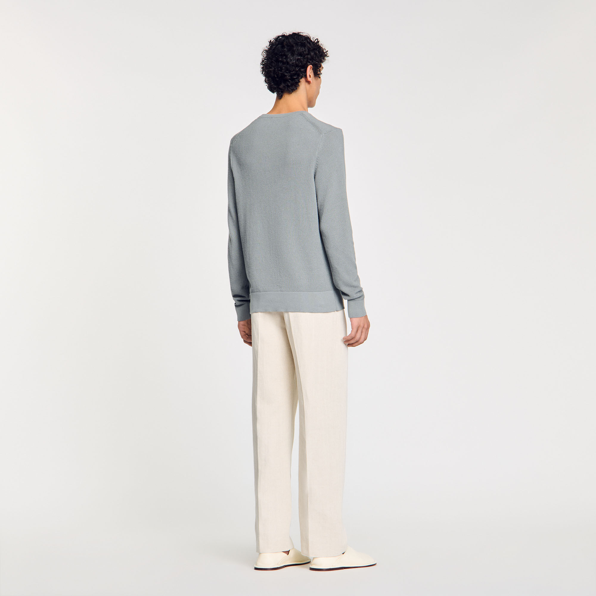 Maglione in maglia testurizzata