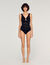 Body in maglia con dettaglio bijou