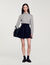 Maglione con collo arricciato