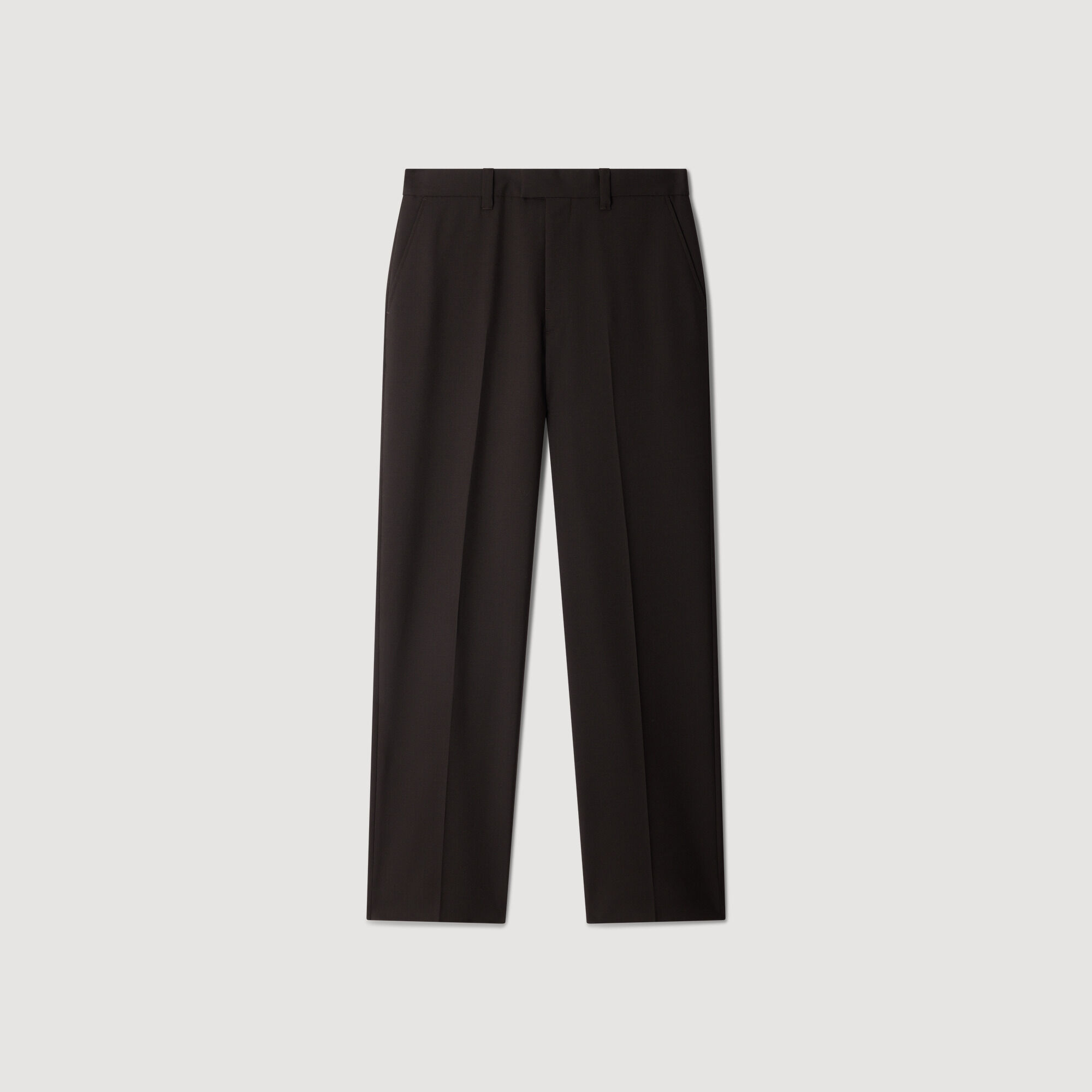 Pantaloni da abito in lana - Uomo | Sandro