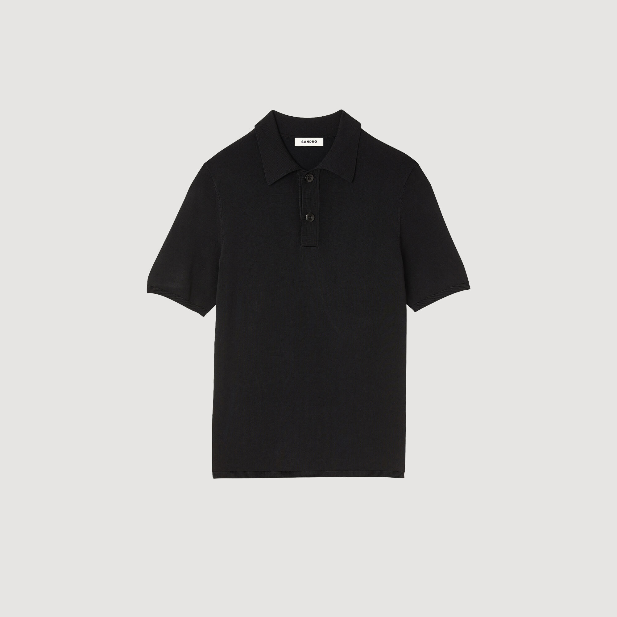 Polo in maglia a maniche corte