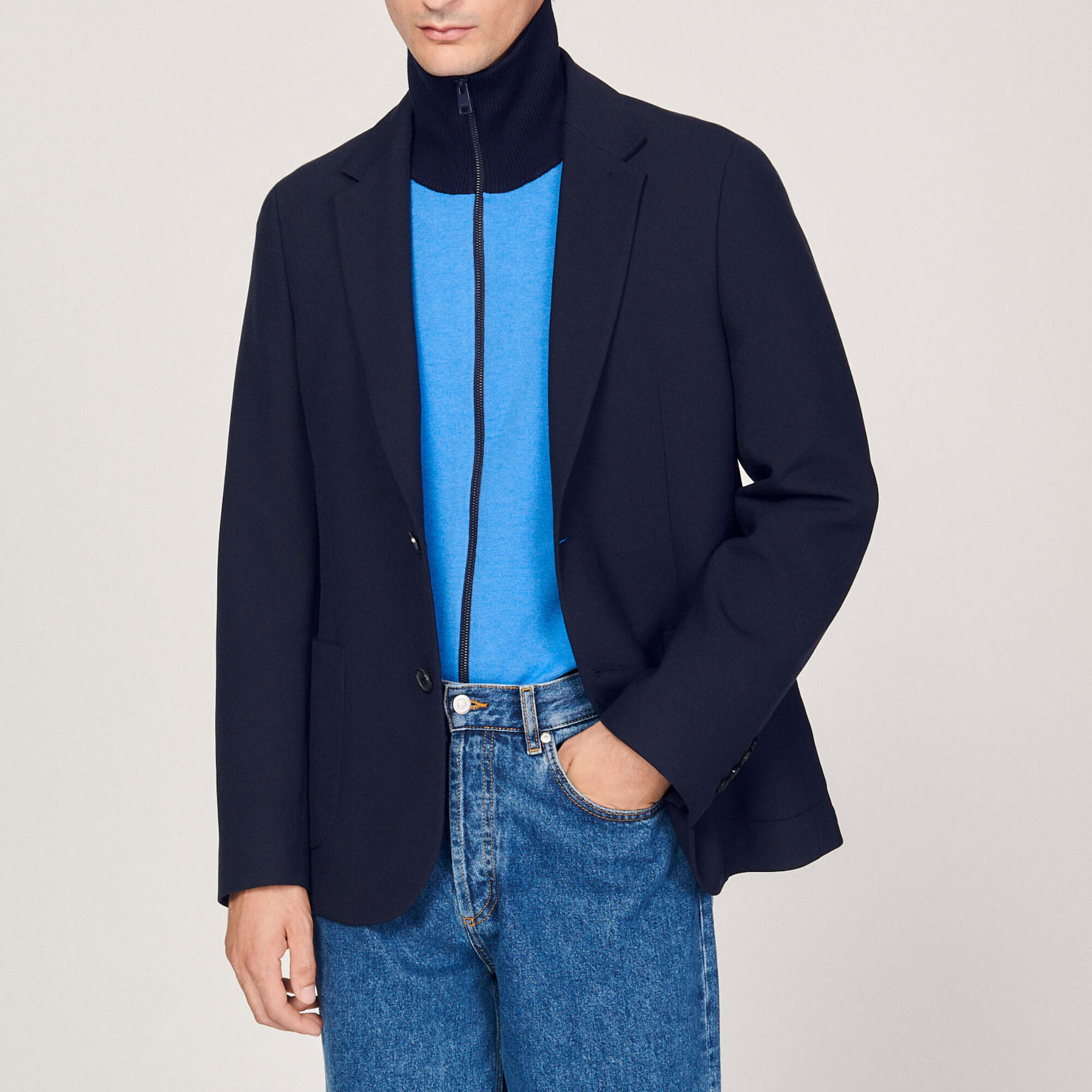 Giacca da completo destrutturata