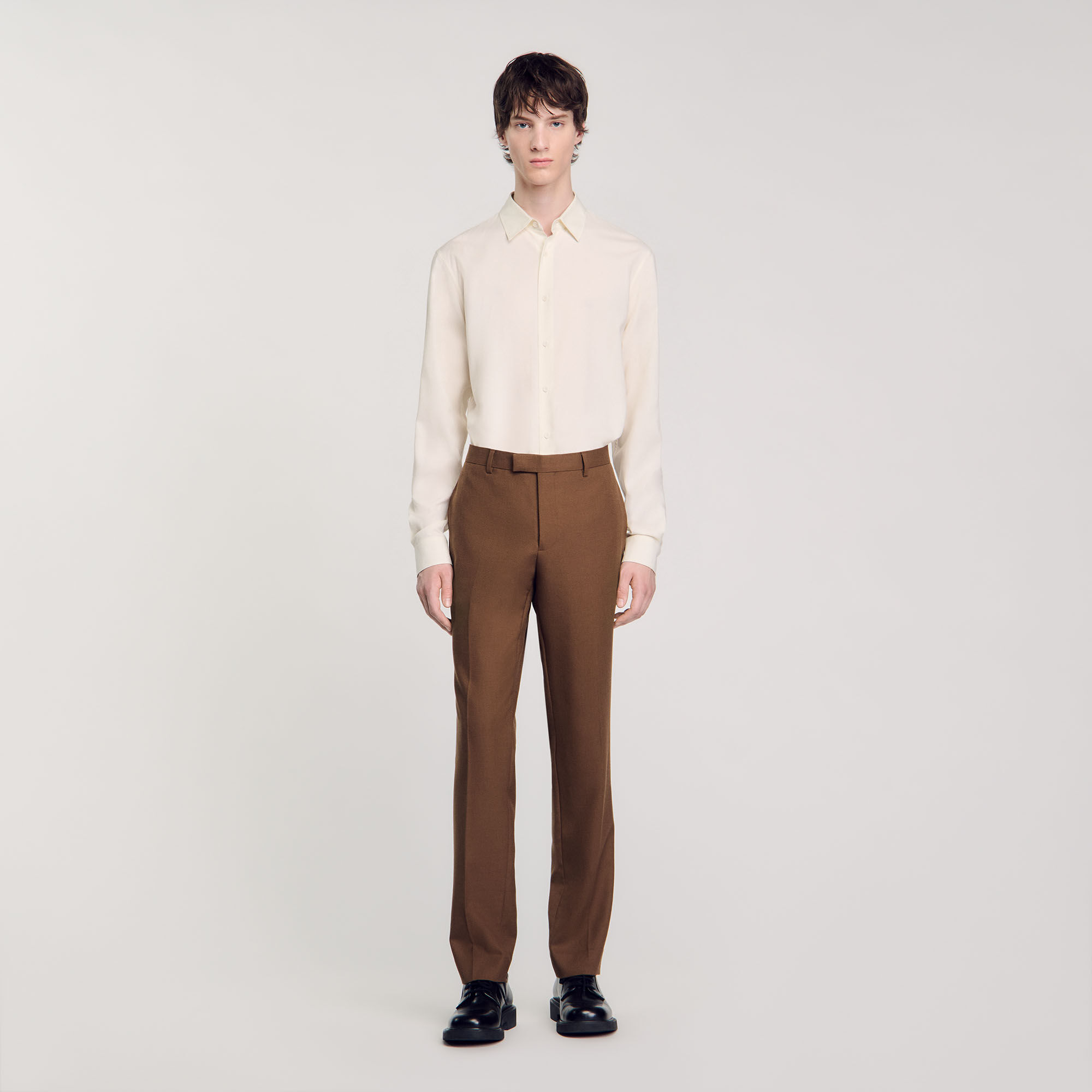 Pantaloni da abito in lana
