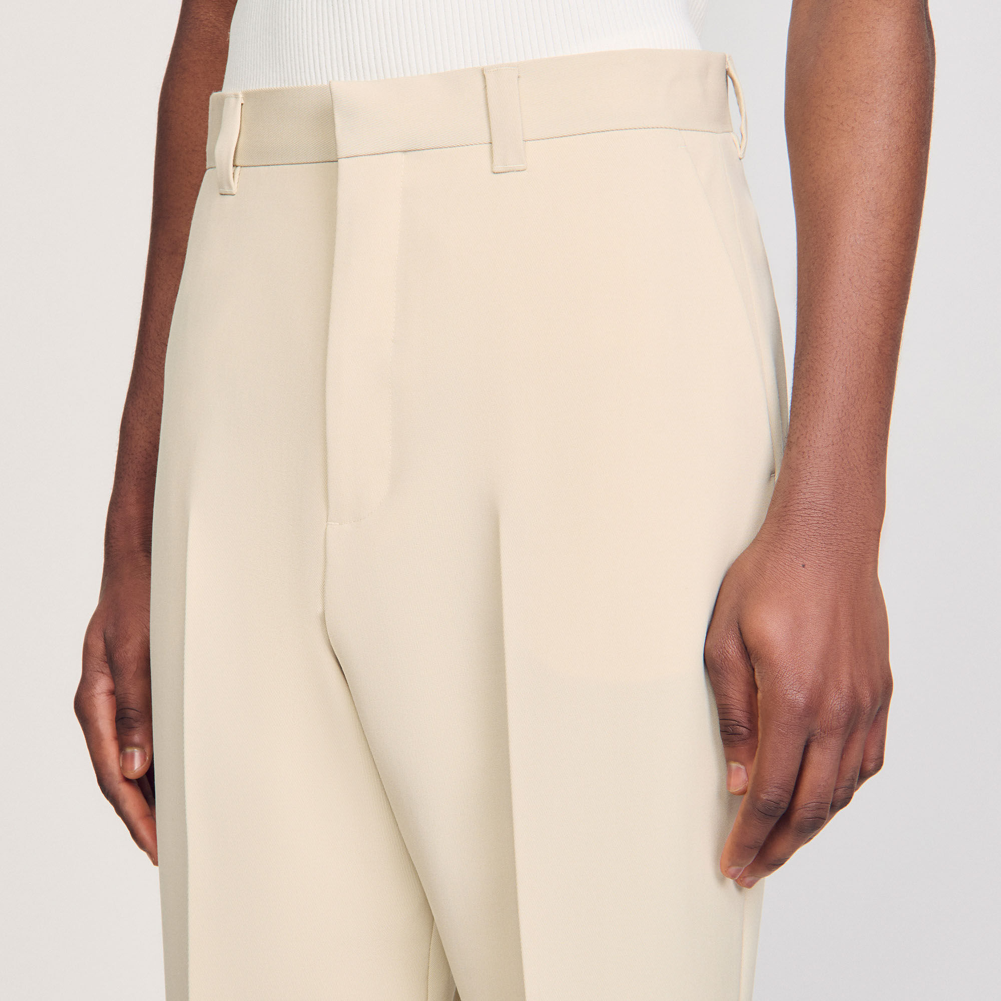 Pantaloni da abito in lana