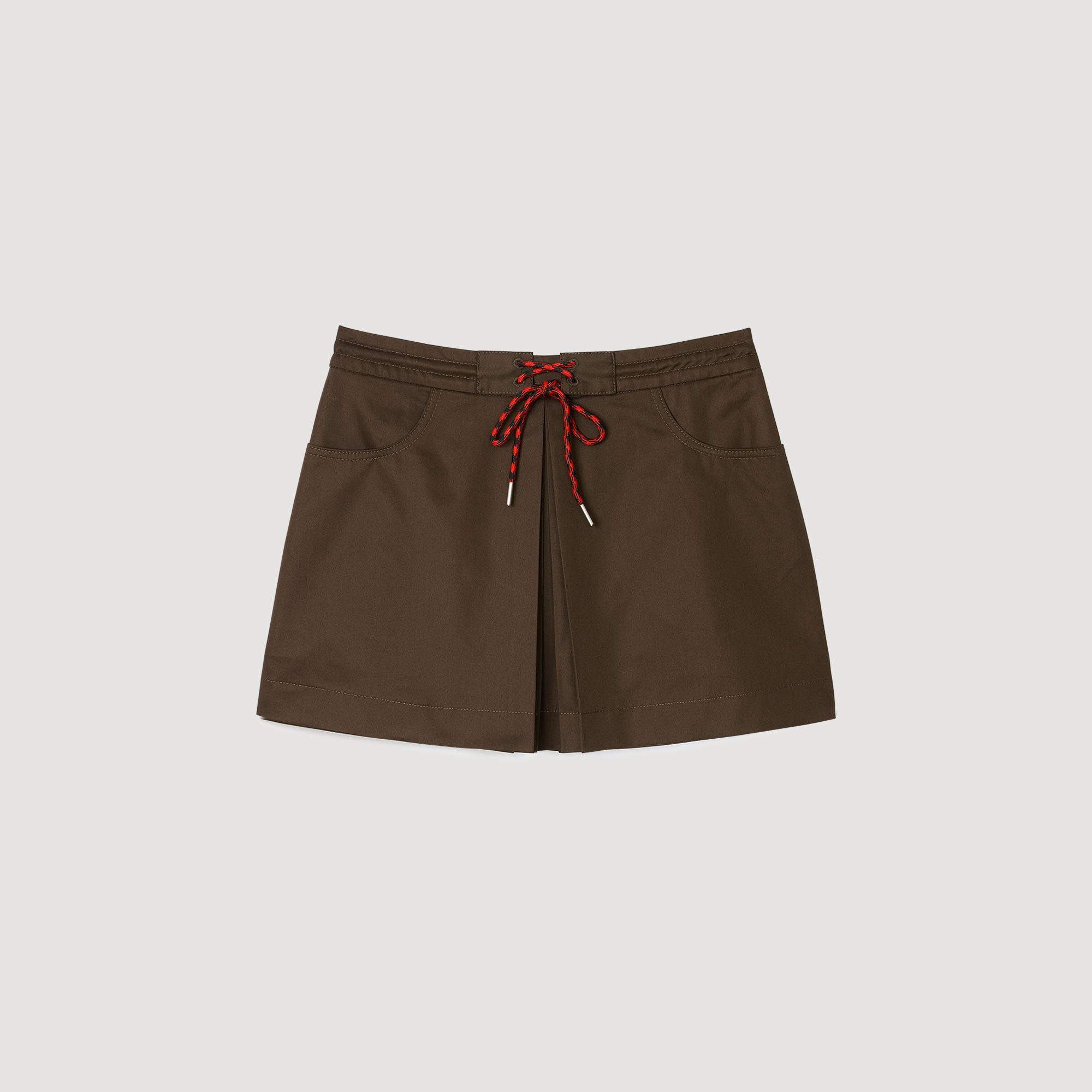 Skorts a pieghe
