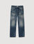Jeans regular délavé