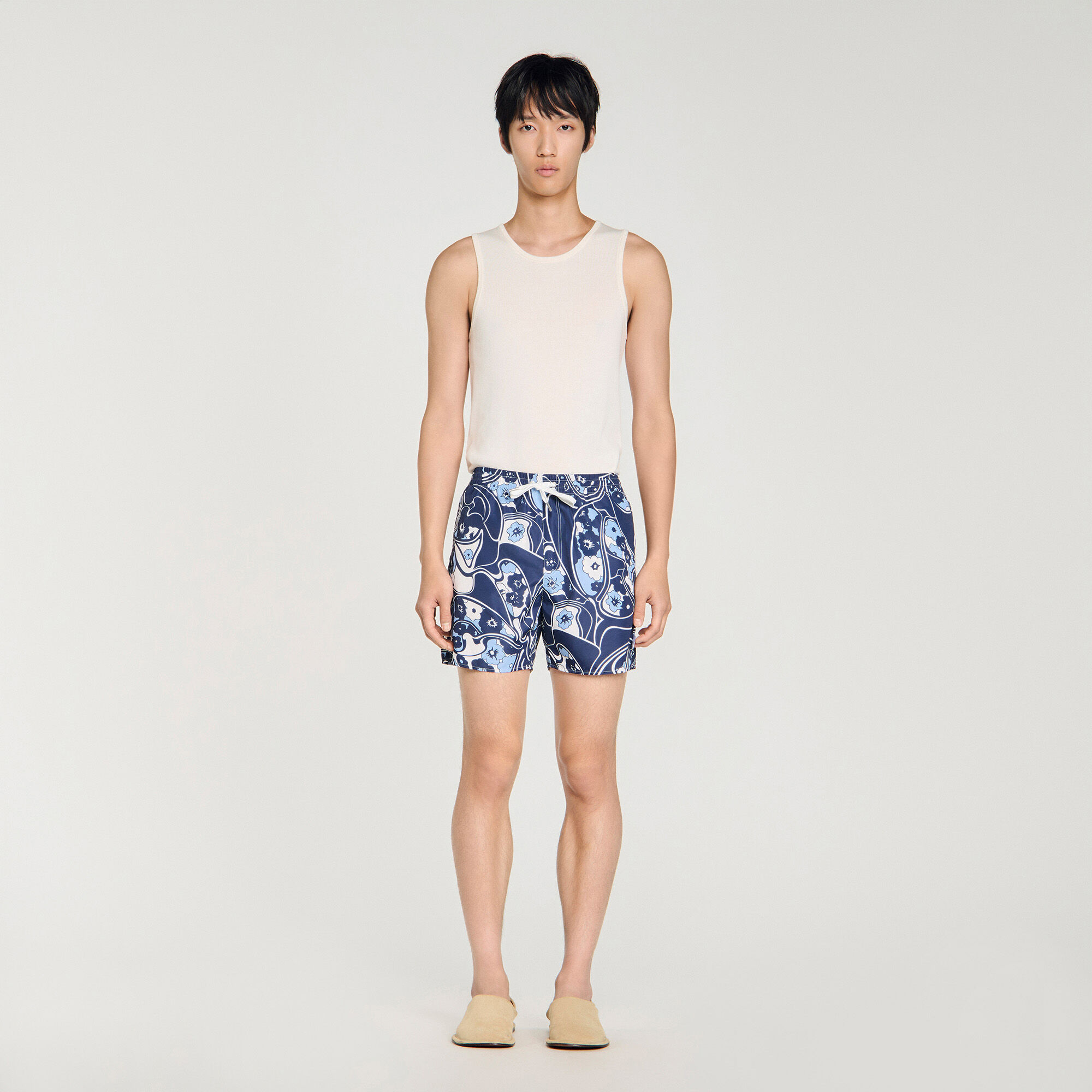Short da bagno a fantasia hippie