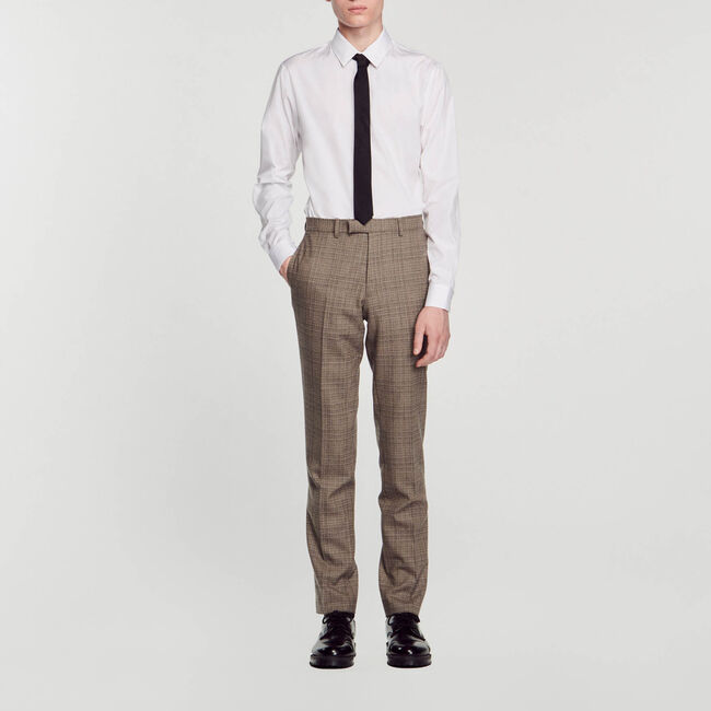 Pantaloni da abito in lana
