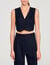 Corpetto a righe con strass - Donna | Sandro