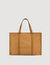 Shopping bag in crosta di pelle