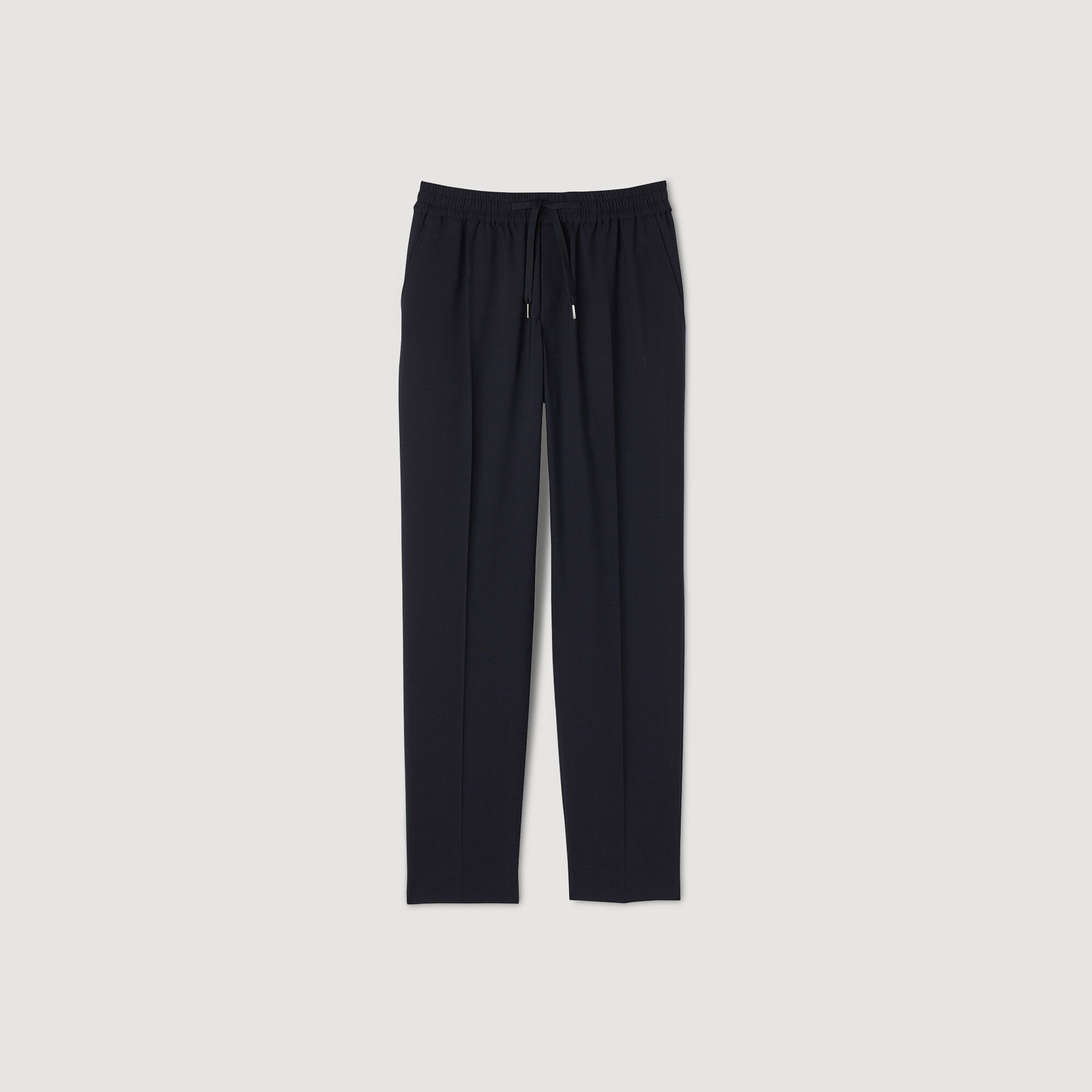 Pantaloni dritti elasticizzati