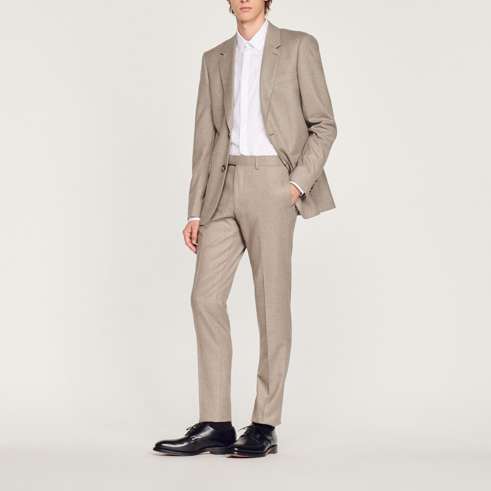 Pantaloni da completo in flanella