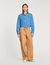 Camicia corta di jeans