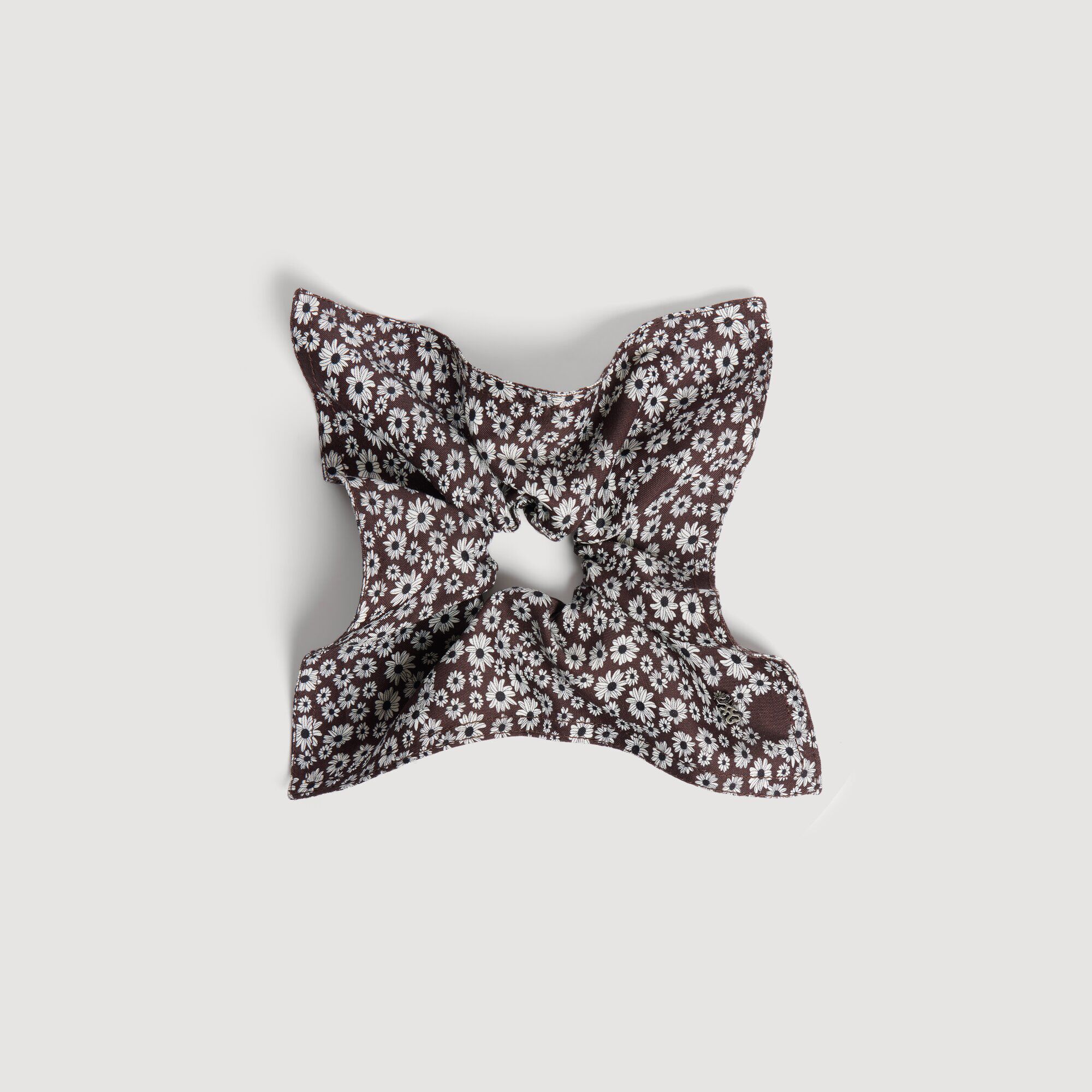Scrunchie con stampa floreale