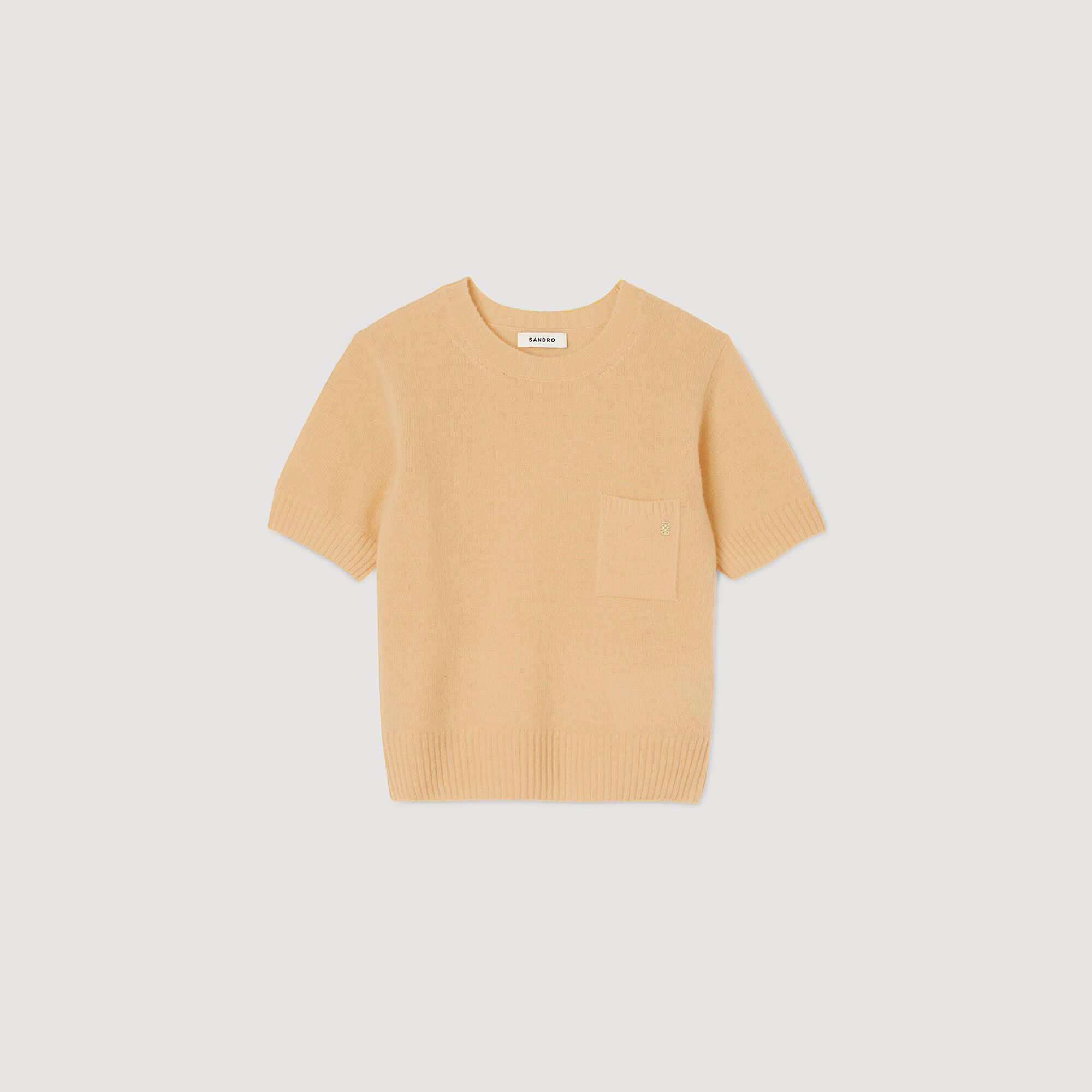 Maglione a maniche corte