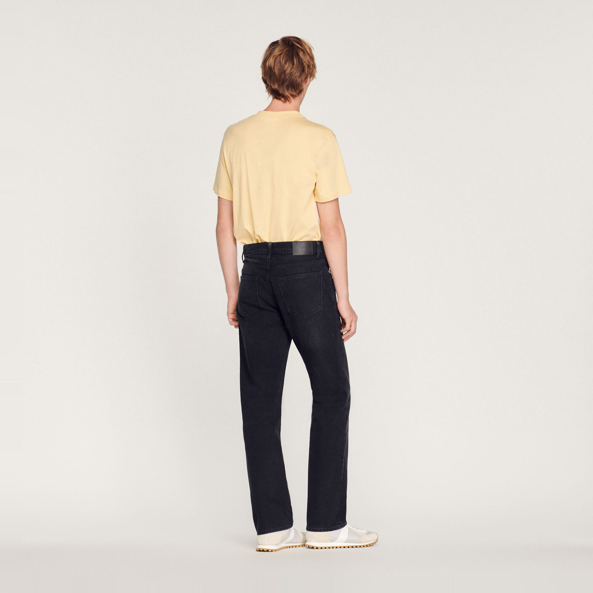 Jeans dritti in cotone biologico