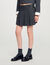 Gonna corta sartoriale glitterata