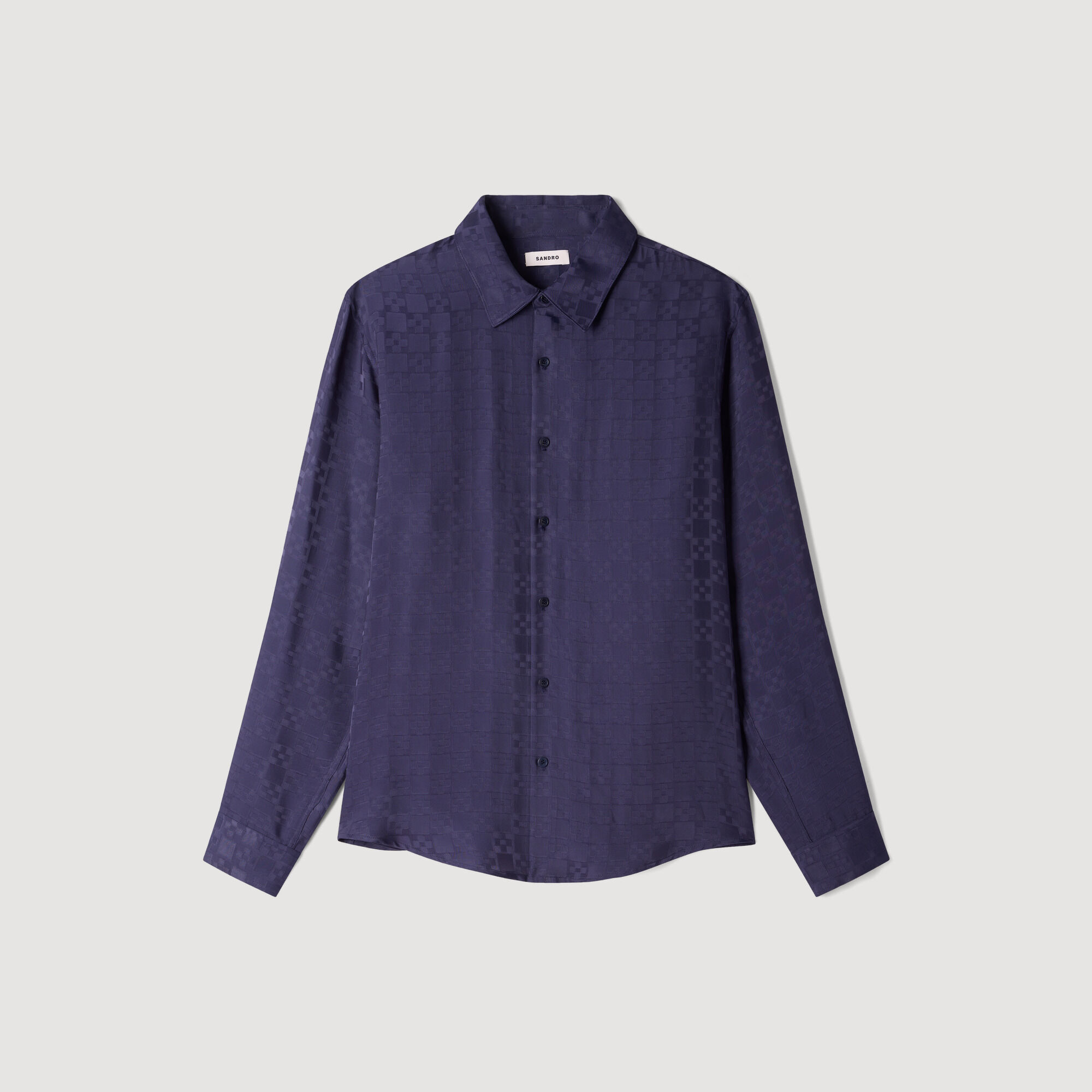 Camicia fluida Square Cross
