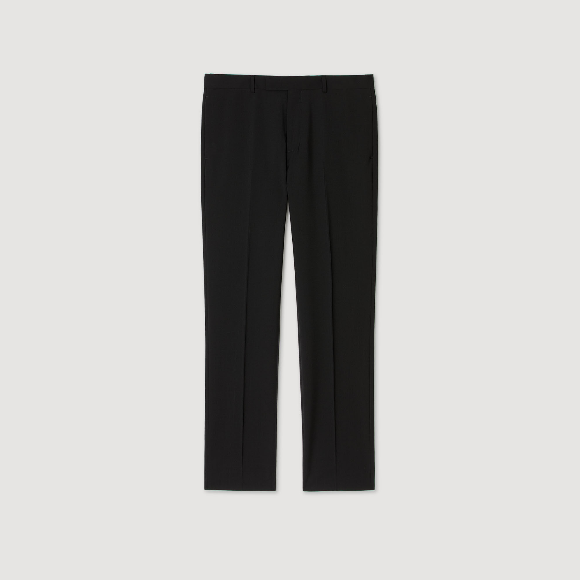 Pantaloni dettagli satinati