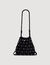Borsa in maglia a rete con borchie
