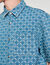 Camicia in denim square cross