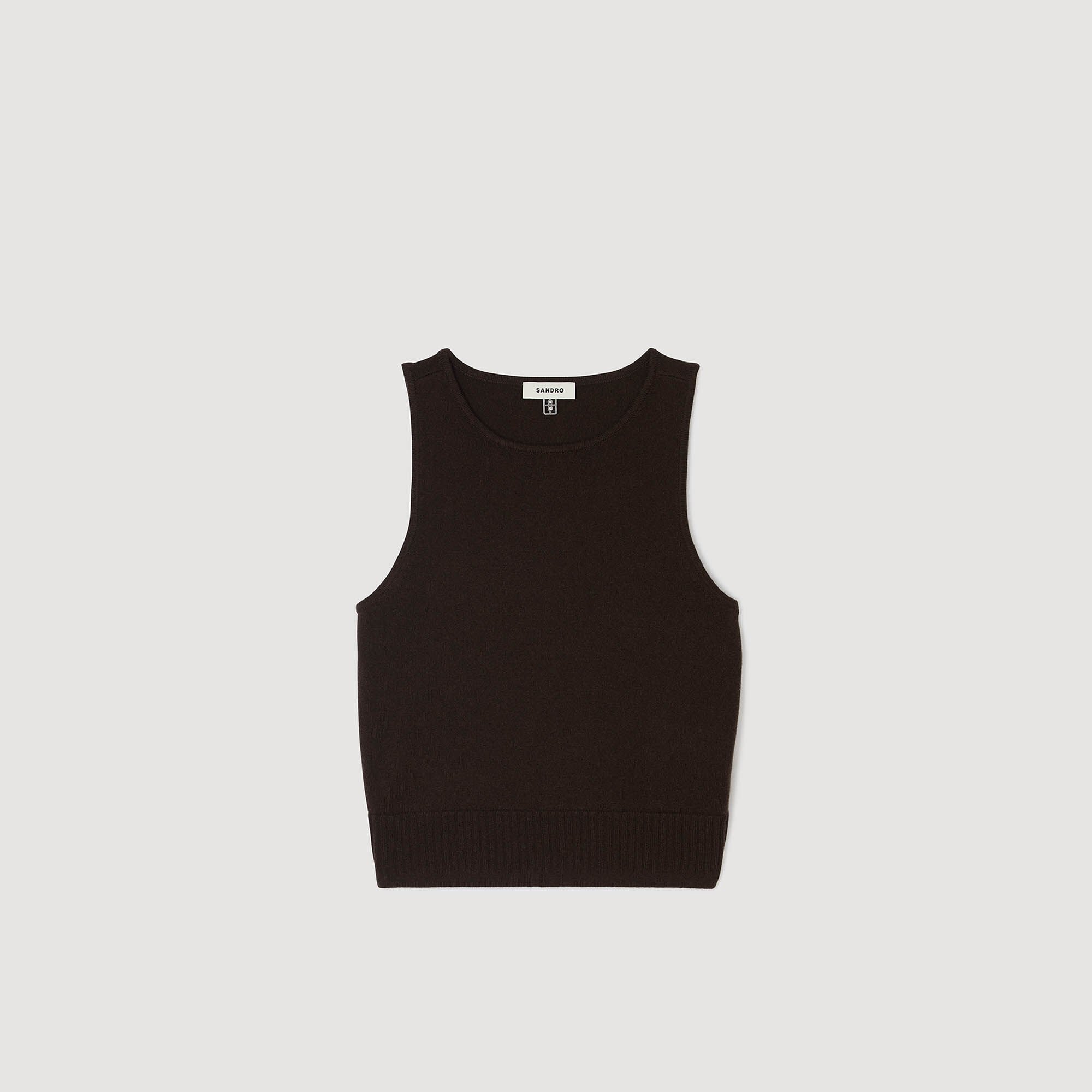 Maglione smanicato