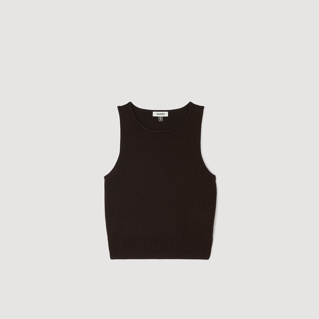 Maglione smanicato