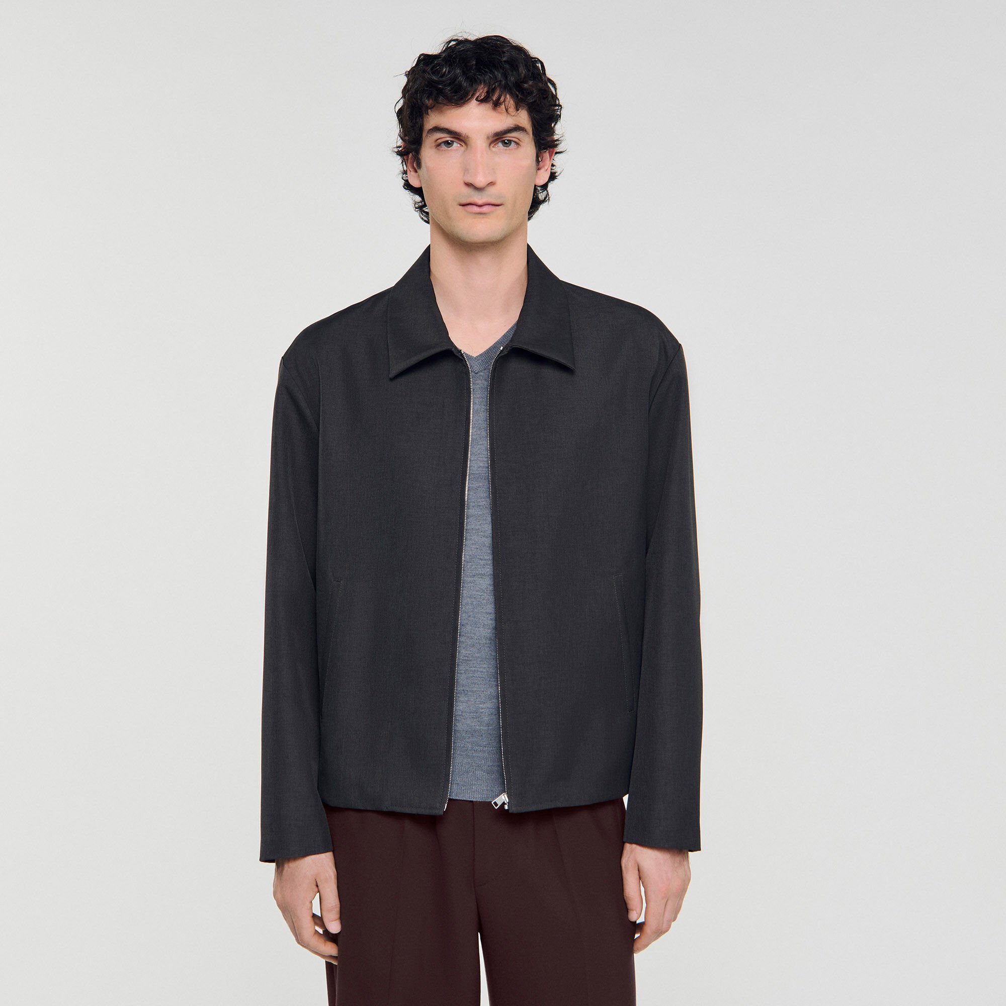 Giubbotto tecnico con zip
