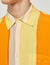 Camicia fluida a righe a maniche lunghe