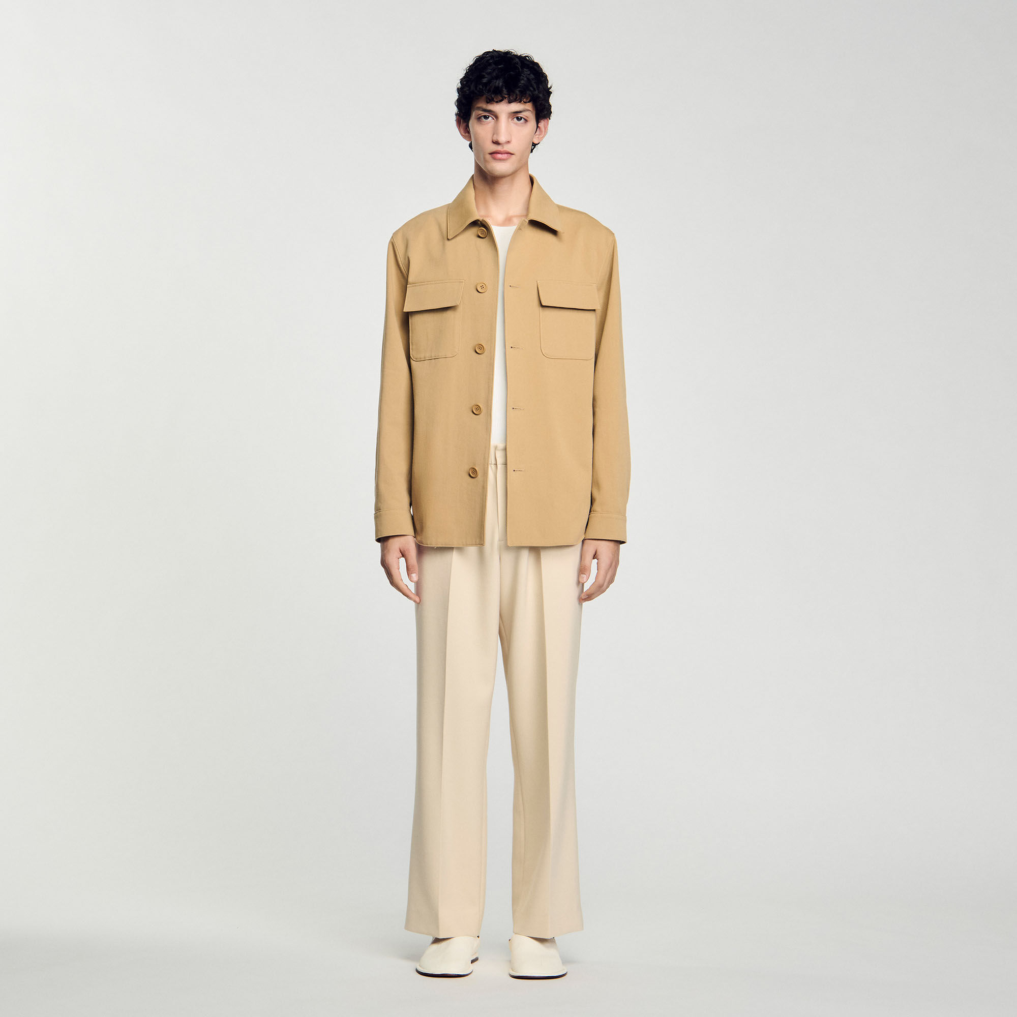 Overshirt con tasche