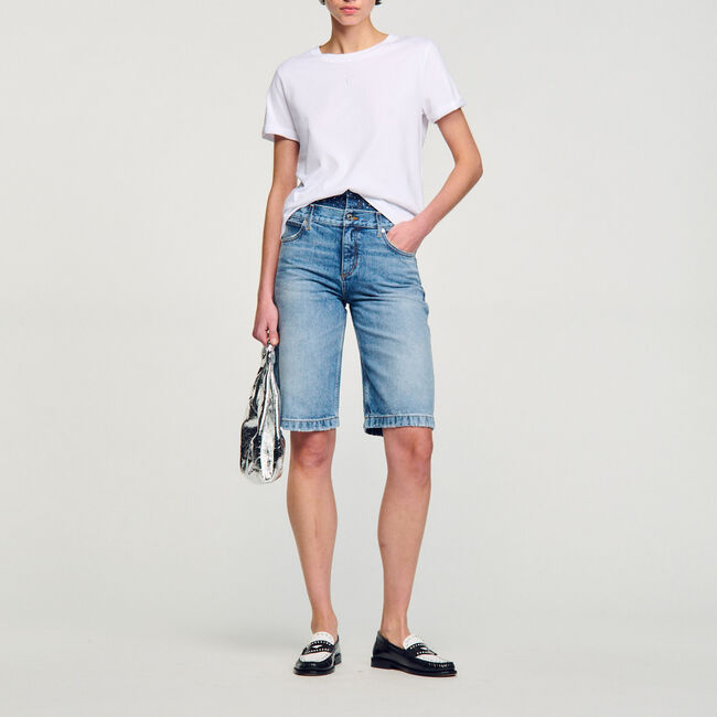 T-shirt con doppia S
