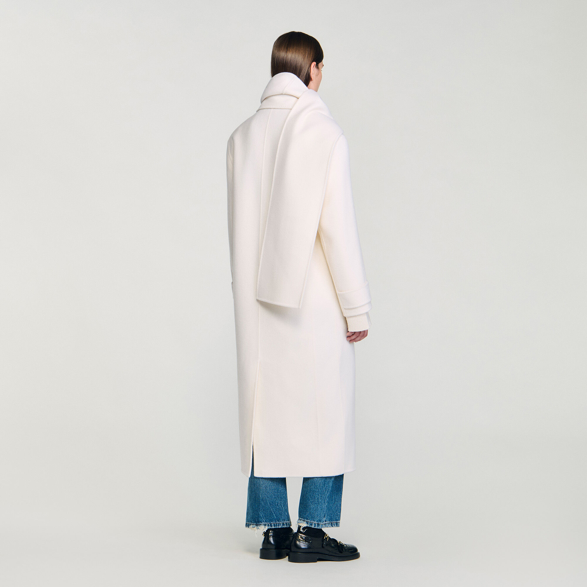 Cappotto oversize in lana