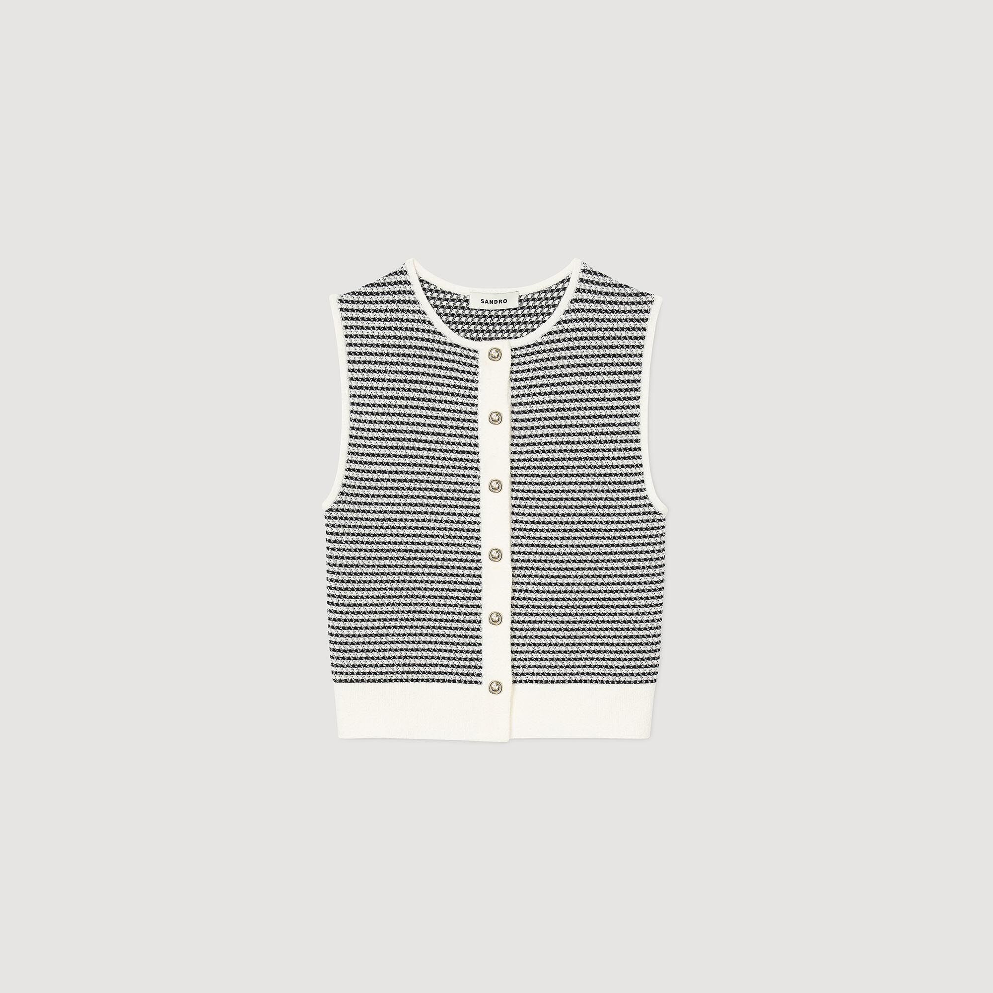 Cardigan a righe