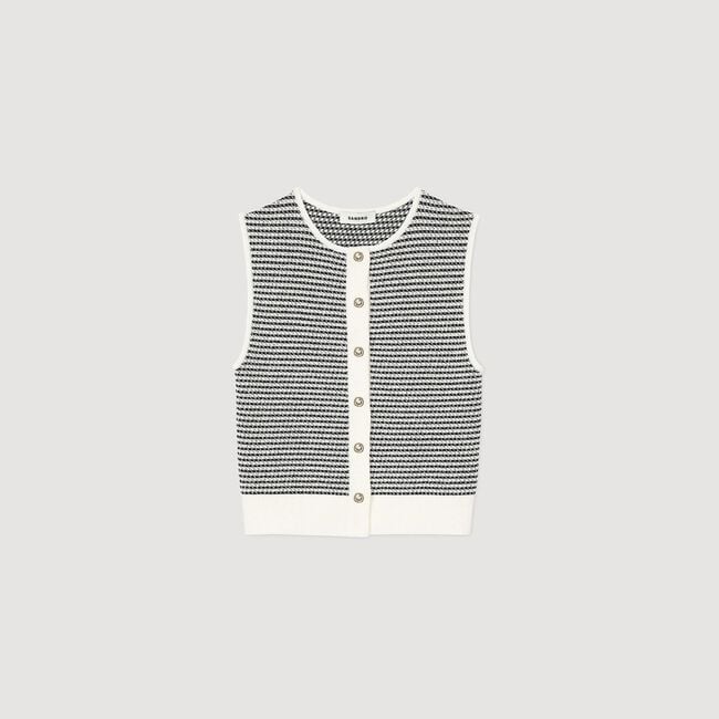 Cardigan a righe